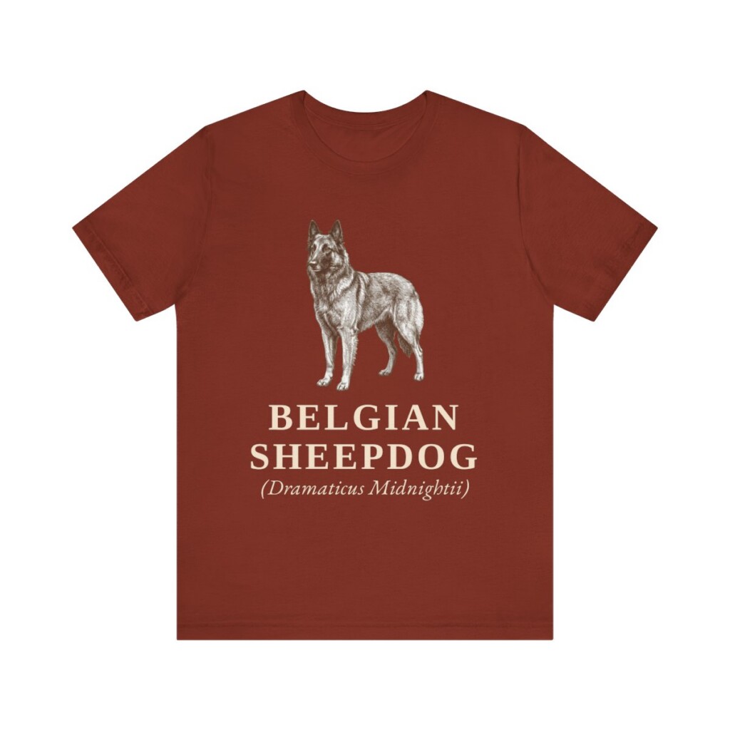 Belgian Sheepdog Latin Shirt, Vintage Dog Sketch Tee, Dog Latin Gift Belgian Sheepdog Latin Shirt, Vintage Dog Sketch Tee, Dog Latin Gift
