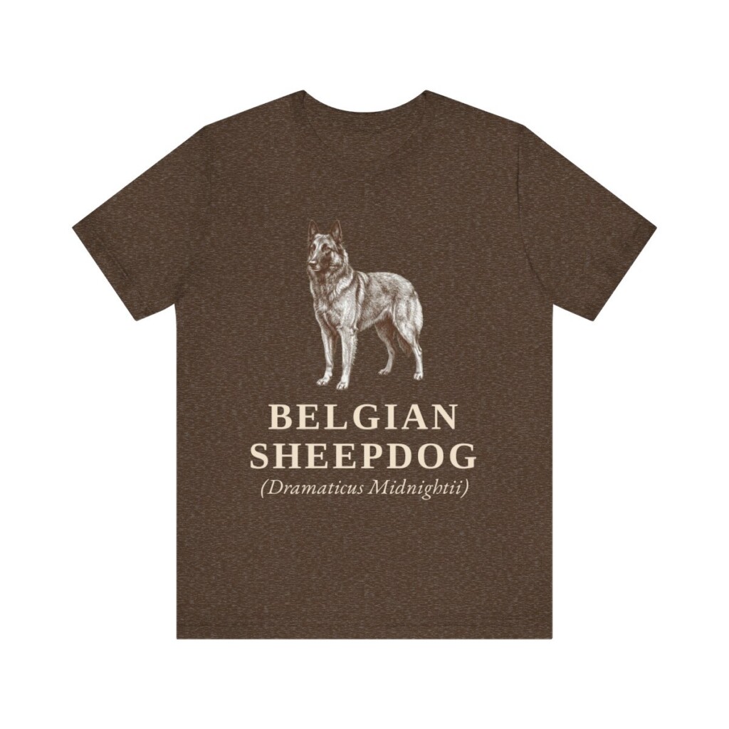 Belgian Sheepdog Latin Shirt, Vintage Dog Sketch Tee, Dog Latin Gift Belgian Sheepdog Latin Shirt, Vintage Dog Sketch Tee, Dog Latin Gift