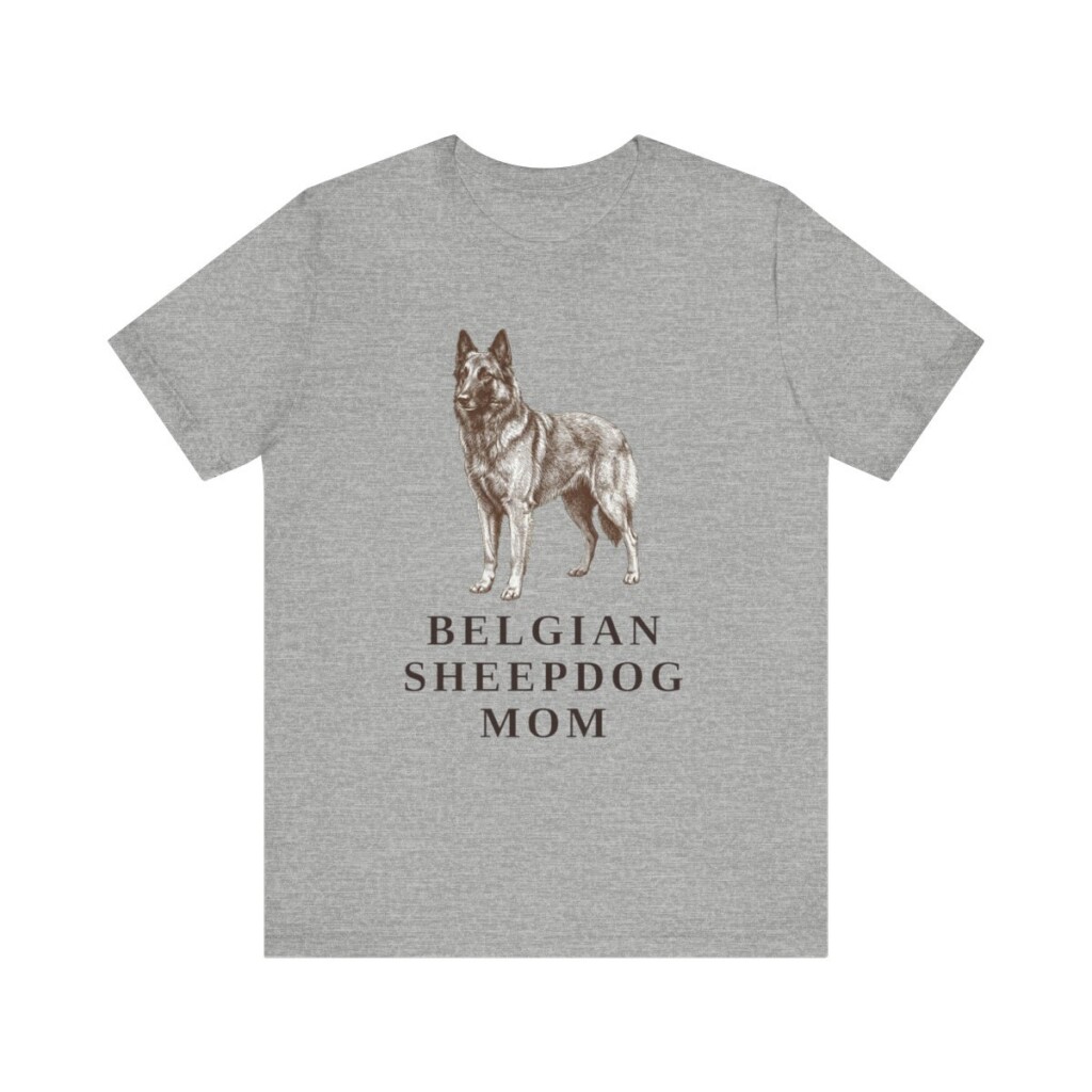 Belgian Sheepdog Mom Shirt, Vintage Dog Sketch Tee, Dog Mom Gift Belgian Sheepdog Mom Shirt, Vintage Dog Sketch Tee, Dog Mom Gift