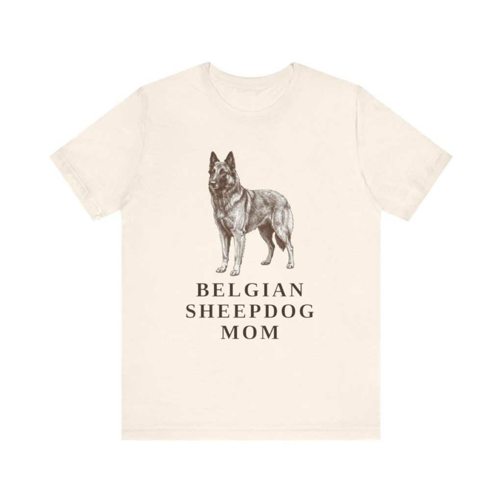 Belgian Sheepdog Mom Shirt, Vintage Dog Sketch Tee, Dog Mom Gift Belgian Sheepdog Mom Shirt, Vintage Dog Sketch Tee, Dog Mom Gift