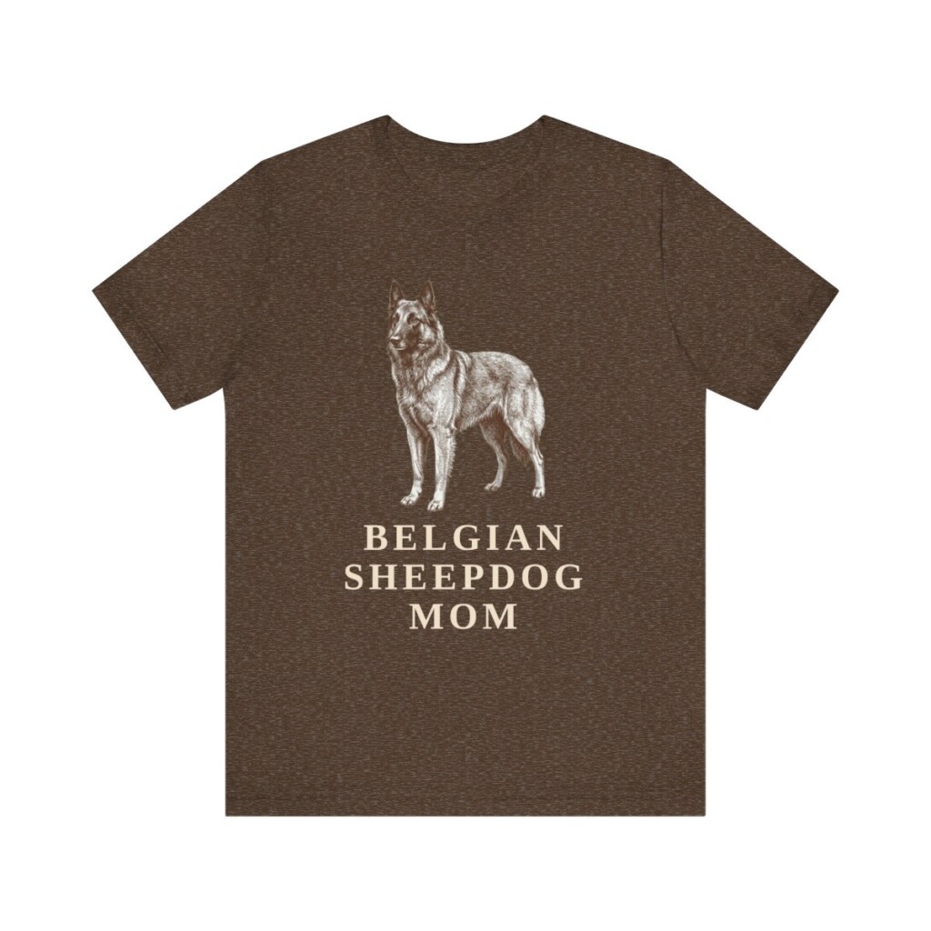 Belgian Sheepdog Mom Shirt, Vintage Dog Sketch Tee, Dog Mom Gift Belgian Sheepdog Mom Shirt, Vintage Dog Sketch Tee, Dog Mom Gift