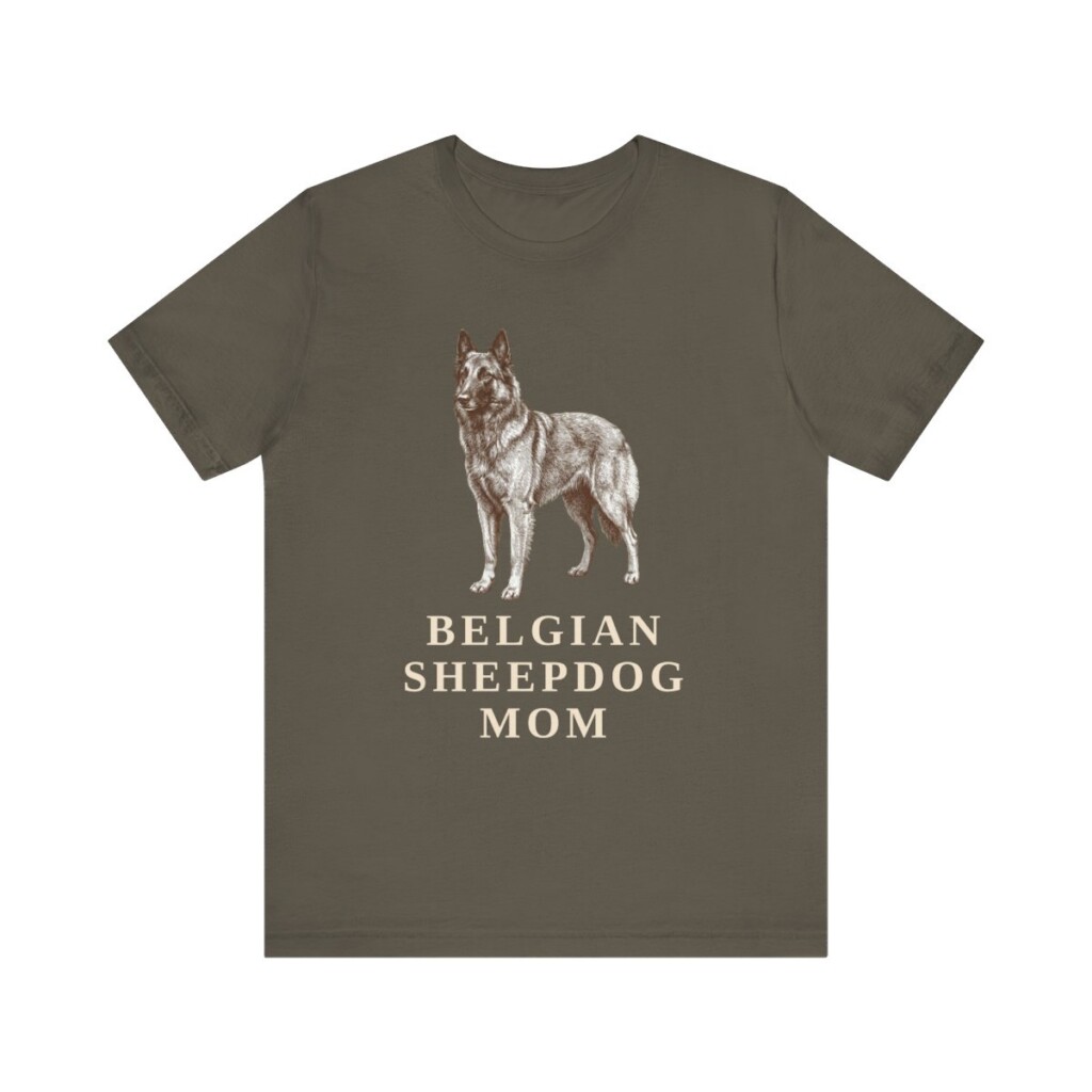 Belgian Sheepdog Mom Shirt, Vintage Dog Sketch Tee, Dog Mom Gift Belgian Sheepdog Mom Shirt, Vintage Dog Sketch Tee, Dog Mom Gift