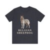 Belgian Sheepdog Shirt, Vintage Dog Sketch Tee, Dog Lover Gift