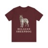 Belgian Sheepdog Shirt, Vintage Dog Sketch Tee, Dog Lover Gift