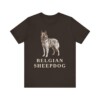 Belgian Sheepdog Shirt, Vintage Dog Sketch Tee, Dog Lover Gift
