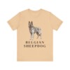Belgian Sheepdog Shirt, Vintage Dog Sketch Tee, Dog Lover Gift