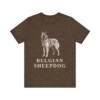 Belgian Sheepdog Shirt, Vintage Dog Sketch Tee, Dog Lover Gift