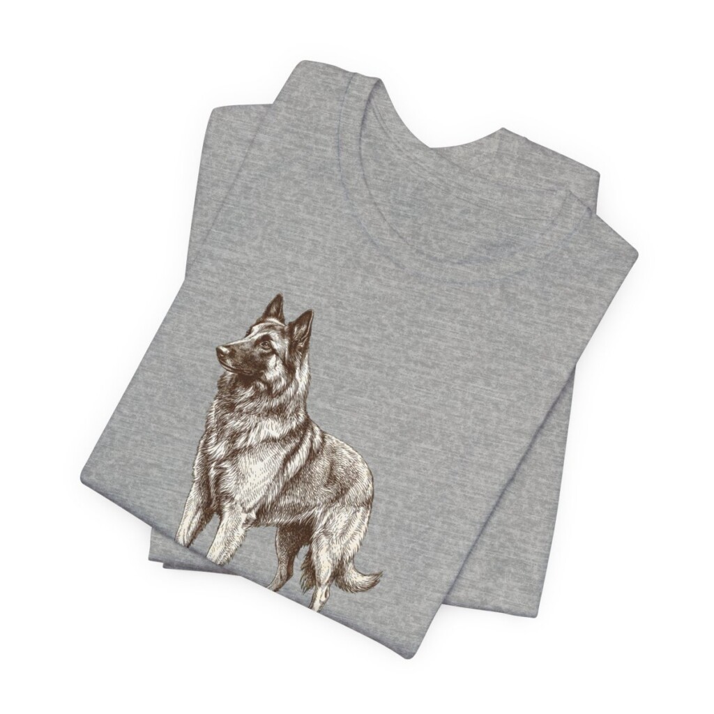Belgian Tervuren Dad Shirt, Vintage Dog Sketch Tee, Dog Dad Gift Belgian Tervuren Dad Shirt, Vintage Dog Sketch Tee, Dog Dad Gift