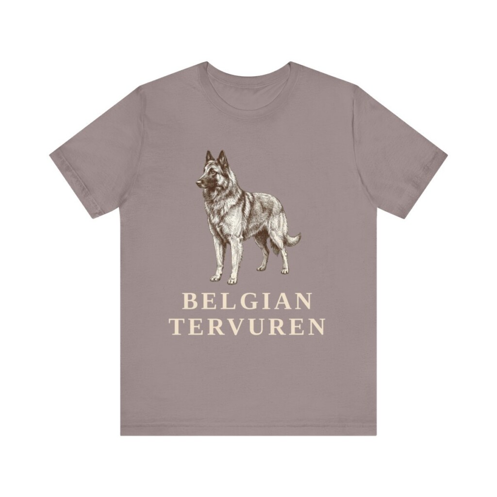 Belgian Tervuren Shirt, Vintage Dog Sketch Tee, Dog Lover Gift Belgian Tervuren Shirt, Vintage Dog Sketch Tee, Dog Lover Gift