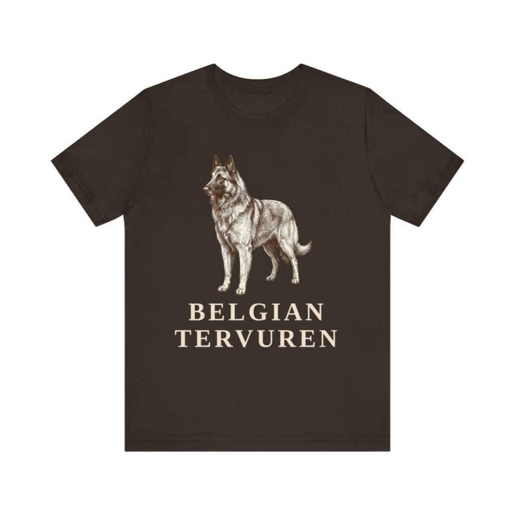 Belgian Tervuren Shirt, Vintage Dog Sketch Tee, Dog Lover Gift Belgian Tervuren Shirt, Vintage Dog Sketch Tee, Dog Lover Gift