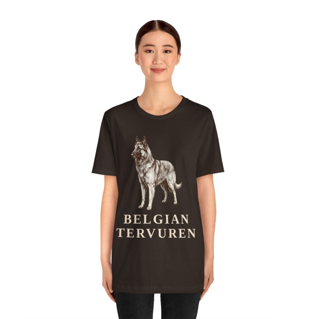 Belgian Tervuren Shirt, Vintage Dog Sketch Tee, Dog Lover Gift Belgian Tervuren Shirt, Vintage Dog Sketch Tee, Dog Lover Gift