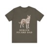Berger Picard Dad Shirt, Vintage Dog Sketch Tee, Dog Dad Gift Berger Picard Dad Shirt, Vintage Dog Sketch Tee, Dog Dad Gift