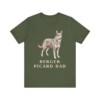 Berger Picard Dad Shirt, Vintage Dog Sketch Tee, Dog Dad Gift Berger Picard Dad Shirt, Vintage Dog Sketch Tee, Dog Dad Gift