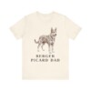 Berger Picard Dad Shirt, Vintage Dog Sketch Tee, Dog Dad Gift Berger Picard Dad Shirt, Vintage Dog Sketch Tee, Dog Dad Gift