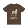 Berger Picard Dad Shirt, Vintage Dog Sketch Tee, Dog Dad Gift Berger Picard Dad Shirt, Vintage Dog Sketch Tee, Dog Dad Gift