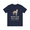 Berger Picard Latin Shirt, Vintage Dog Sketch Tee, Dog Latin Gift