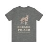 Berger Picard Latin Shirt, Vintage Dog Sketch Tee, Dog Latin Gift