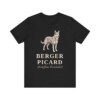 Berger Picard Latin Shirt, Vintage Dog Sketch Tee, Dog Latin Gift
