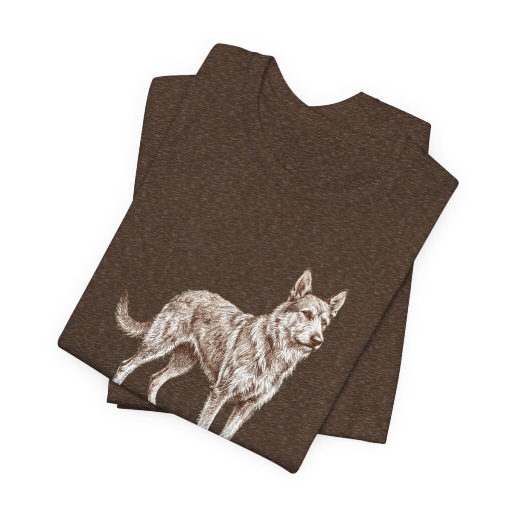 Berger Picard Mom Shirt, Vintage Dog Sketch Tee, Dog Mom Gift