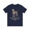 Black and Tan Coonhound Dad Shirt, Vintage Dog Sketch Tee, Dog Dad Gift
