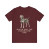 Black and Tan Coonhound Dad Shirt, Vintage Dog Sketch Tee, Dog Dad Gift