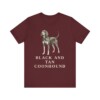 Black and Tan Coonhound Shirt, Vintage Dog Sketch Tee, Dog Lover Gift