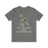 Black and Tan Coonhound Shirt, Vintage Dog Sketch Tee, Dog Lover Gift