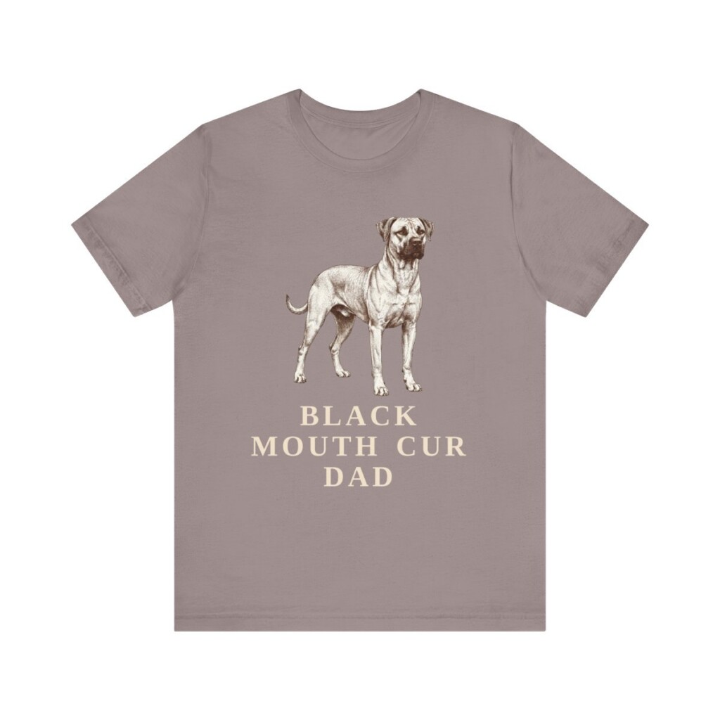 Black Mouth Cur Dad Shirt, Vintage Dog Sketch Tee, Dog Dad Gift