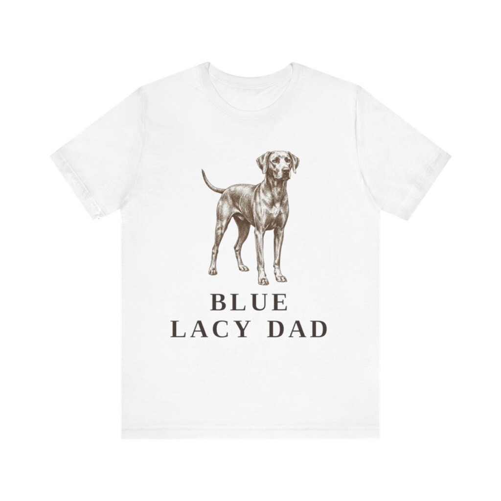 Blue Lacy Dad Shirt, Vintage Dog Sketch Tee, Dog Dad Gift Blue Lacy Dad Shirt, Vintage Dog Sketch Tee, Dog Dad Gift