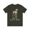Blue Lacy Dad Shirt, Vintage Dog Sketch Tee, Dog Dad Gift Blue Lacy Dad Shirt, Vintage Dog Sketch Tee, Dog Dad Gift
