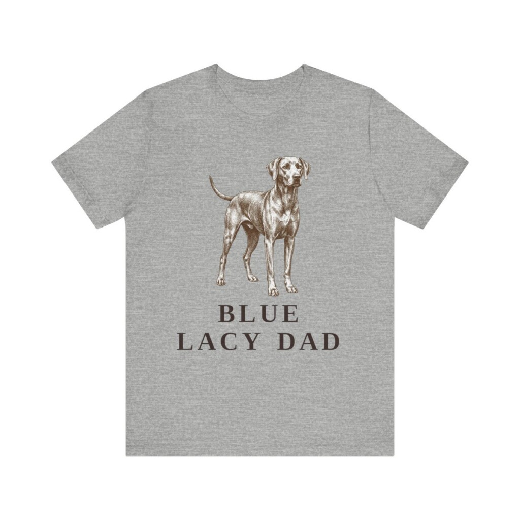 Blue Lacy Dad Shirt, Vintage Dog Sketch Tee, Dog Dad Gift Blue Lacy Dad Shirt, Vintage Dog Sketch Tee, Dog Dad Gift