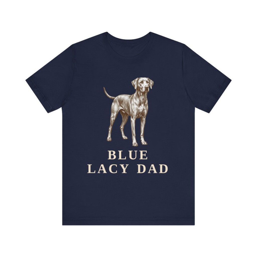 Blue Lacy Dad Shirt, Vintage Dog Sketch Tee, Dog Dad Gift Blue Lacy Dad Shirt, Vintage Dog Sketch Tee, Dog Dad Gift