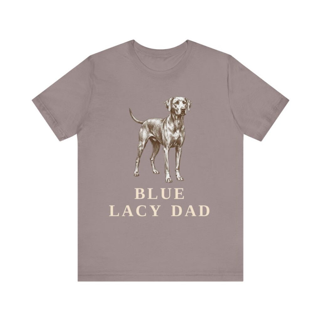 Blue Lacy Dad Shirt, Vintage Dog Sketch Tee, Dog Dad Gift Blue Lacy Dad Shirt, Vintage Dog Sketch Tee, Dog Dad Gift