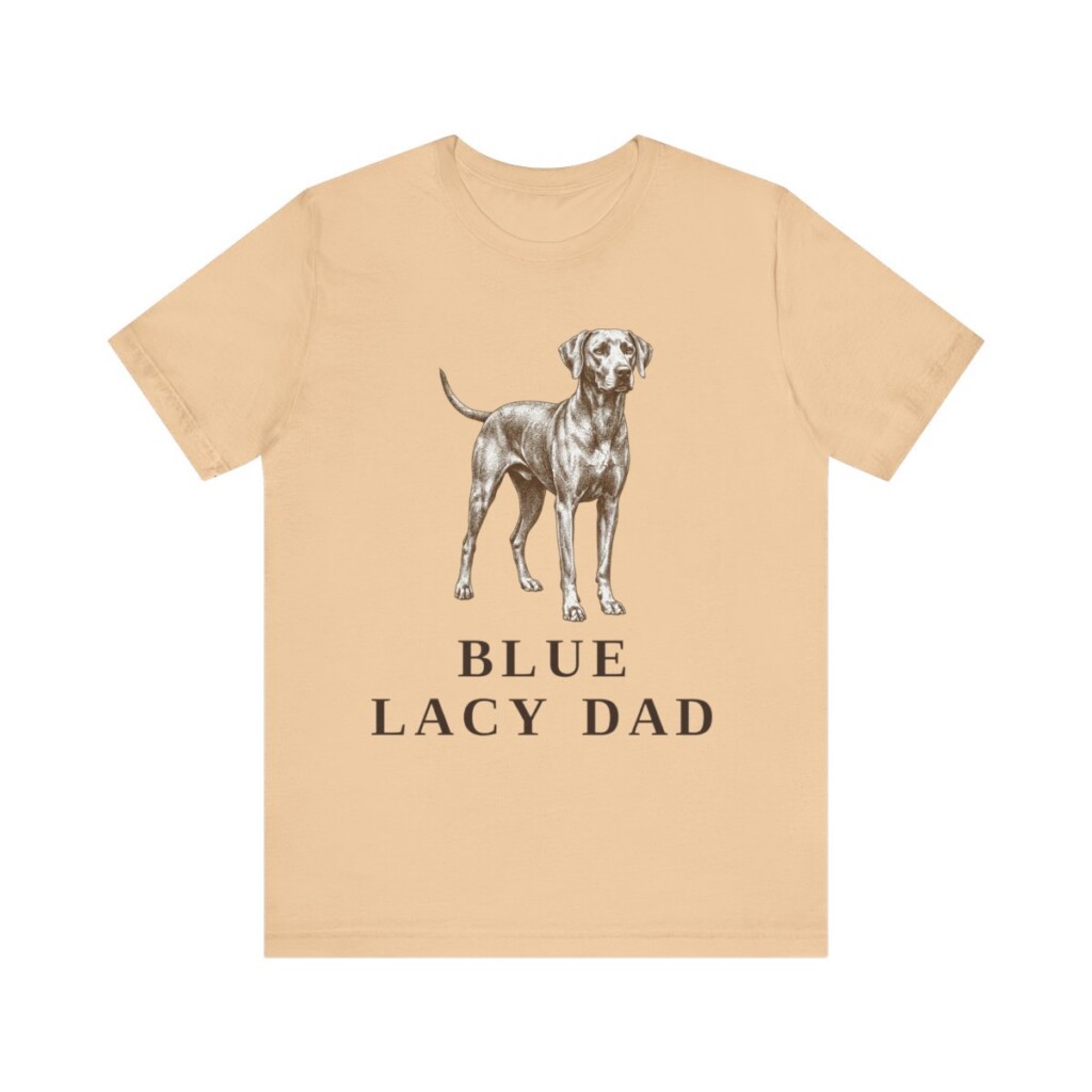 Blue Lacy Dad Shirt, Vintage Dog Sketch Tee, Dog Dad Gift Blue Lacy Dad Shirt, Vintage Dog Sketch Tee, Dog Dad Gift