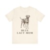 Blue Lacy Mom Shirt, Vintage Dog Sketch Tee, Dog Mom Gift