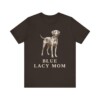Blue Lacy Mom Shirt, Vintage Dog Sketch Tee, Dog Mom Gift