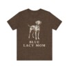 Blue Lacy Mom Shirt, Vintage Dog Sketch Tee, Dog Mom Gift