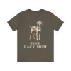 Blue Lacy Mom Shirt, Vintage Dog Sketch Tee, Dog Mom Gift
