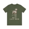 Blue Lacy Mom Shirt, Vintage Dog Sketch Tee, Dog Mom Gift