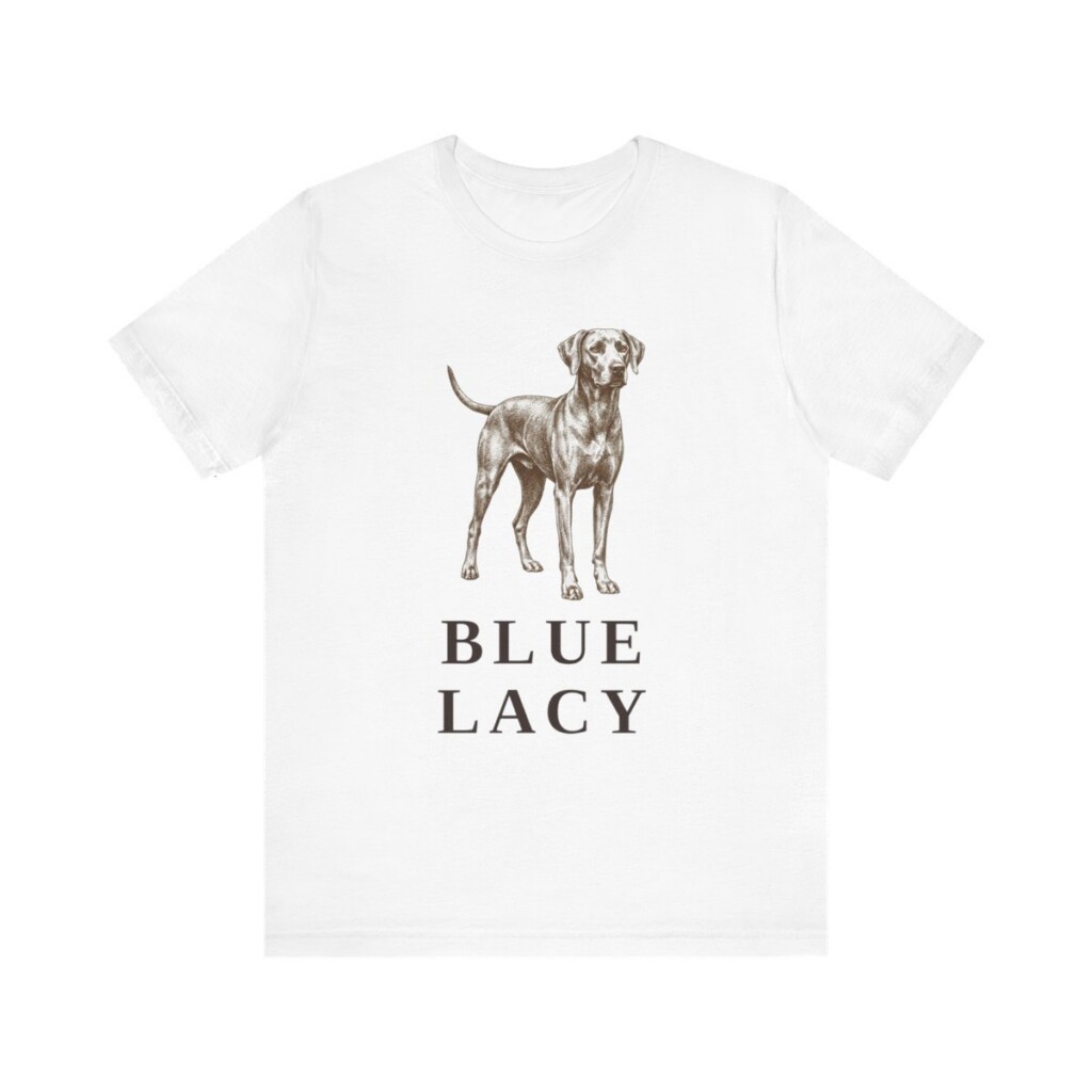 Blue Lacy Shirt, Vintage Dog Sketch Tee, Dog Lover Gift Blue Lacy Shirt, Vintage Dog Sketch Tee, Dog Lover Gift