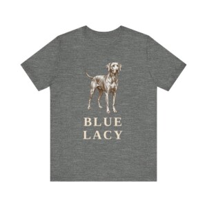 Blue Lacy Shirt, Vintage Dog Sketch Tee, Dog Lover Gift
