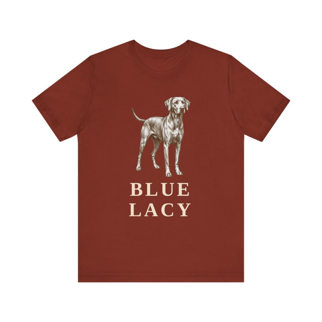 Blue Lacy Shirt, Vintage Dog Sketch Tee, Dog Lover Gift Blue Lacy Shirt, Vintage Dog Sketch Tee, Dog Lover Gift