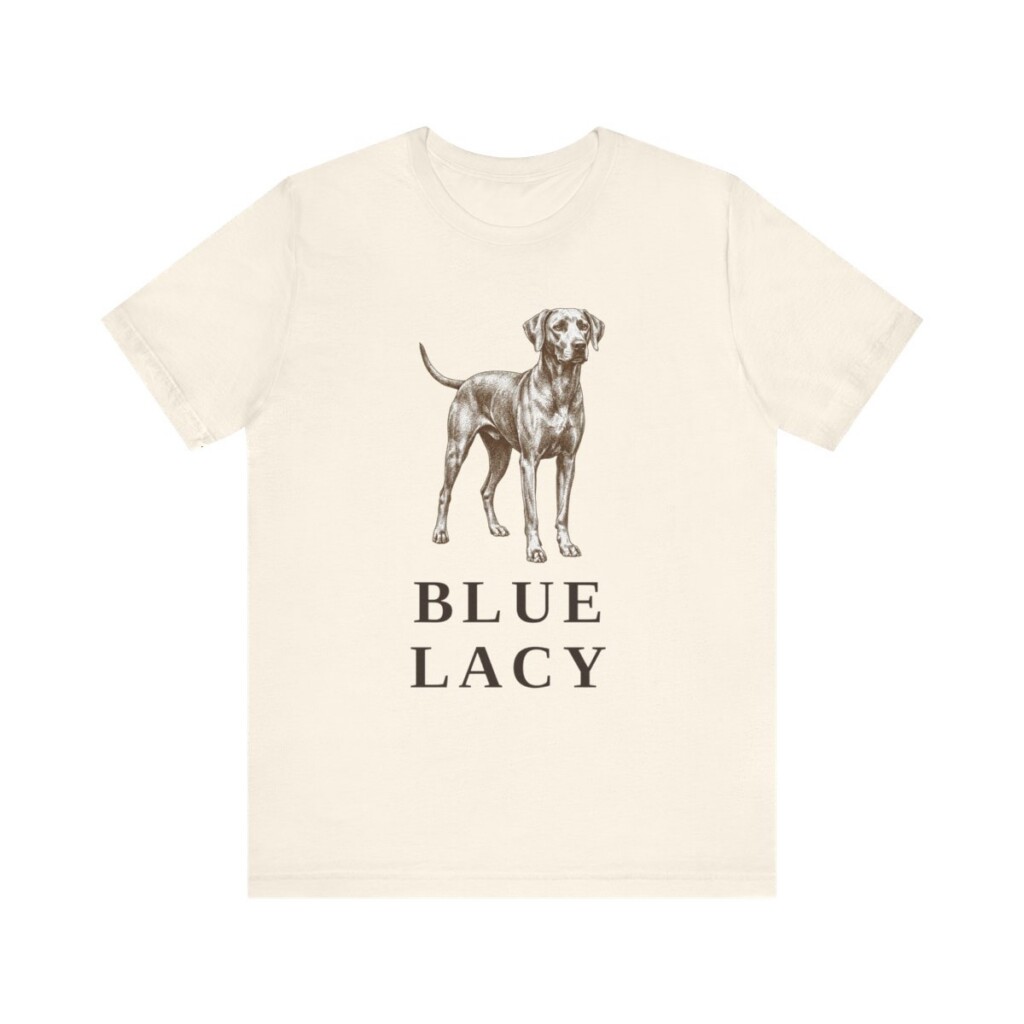 Blue Lacy Shirt, Vintage Dog Sketch Tee, Dog Lover Gift Blue Lacy Shirt, Vintage Dog Sketch Tee, Dog Lover Gift
