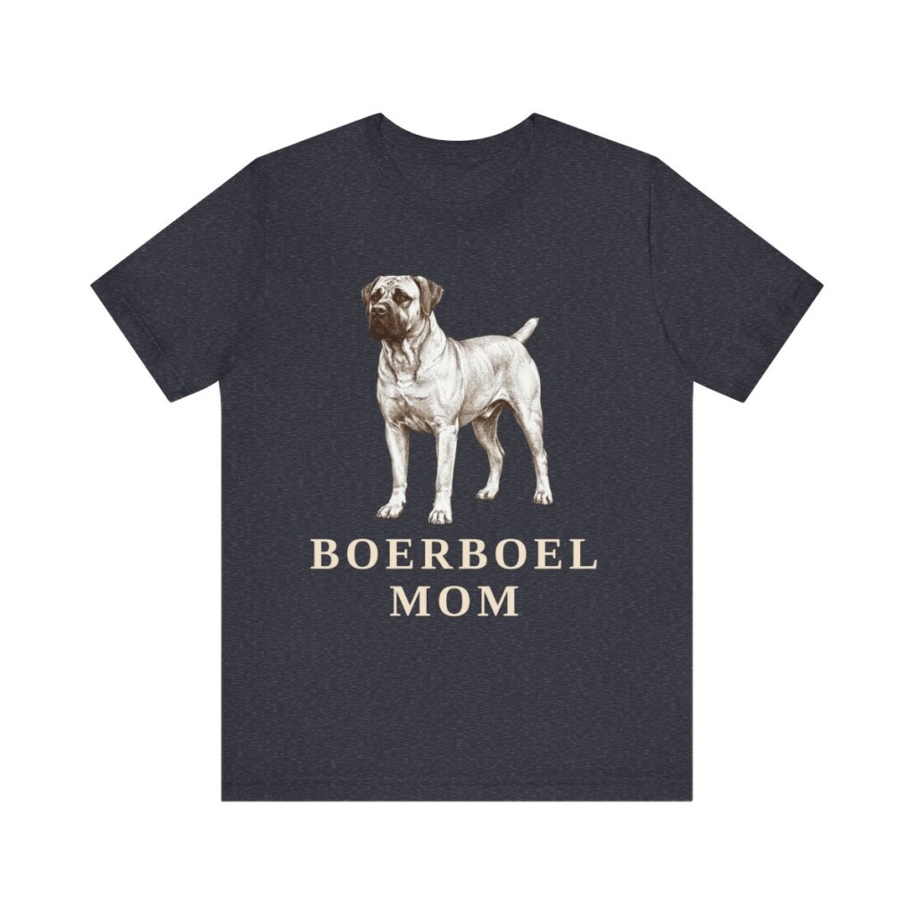 Boerboel Mom Shirt, Vintage Dog Sketch Tee, Dog Mom Gift