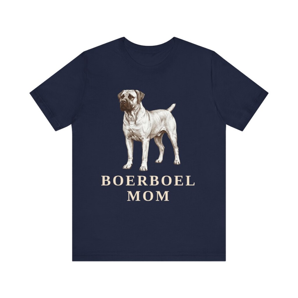 Boerboel Mom Shirt, Vintage Dog Sketch Tee, Dog Mom Gift