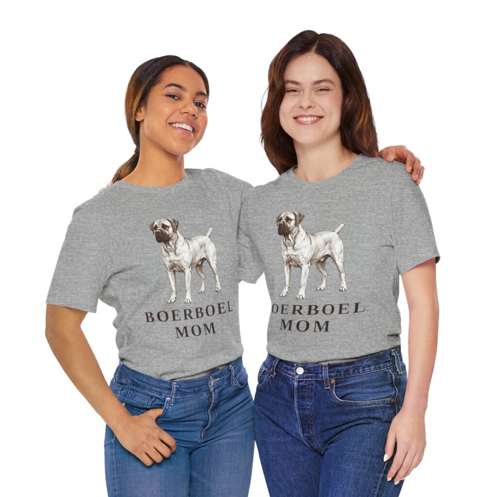 Boerboel Mom Shirt, Vintage Dog Sketch Tee, Dog Mom Gift