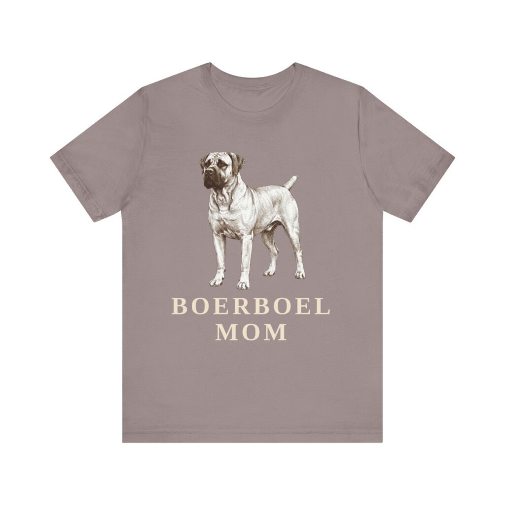 Boerboel Mom Shirt, Vintage Dog Sketch Tee, Dog Mom Gift