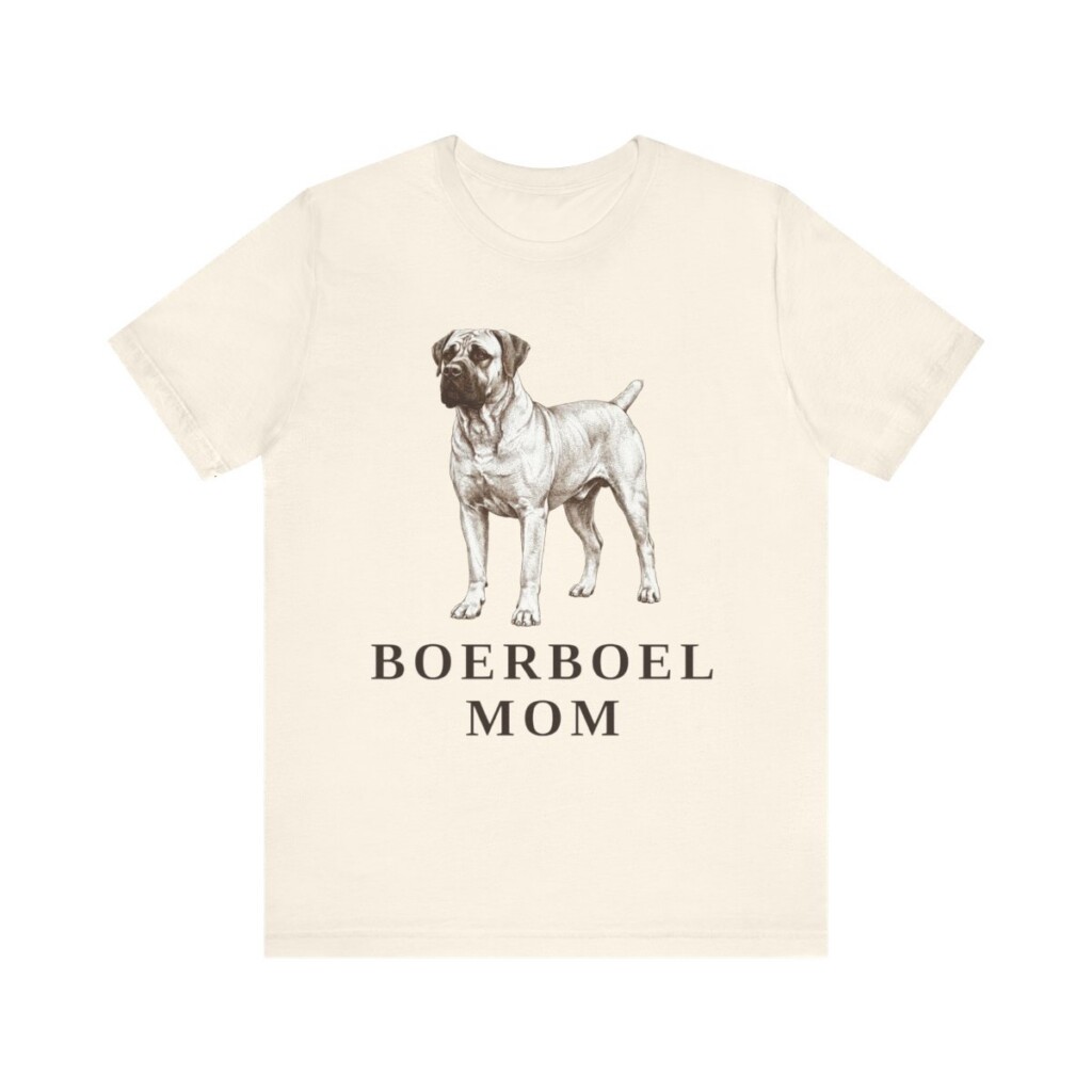 Boerboel Mom Shirt, Vintage Dog Sketch Tee, Dog Mom Gift