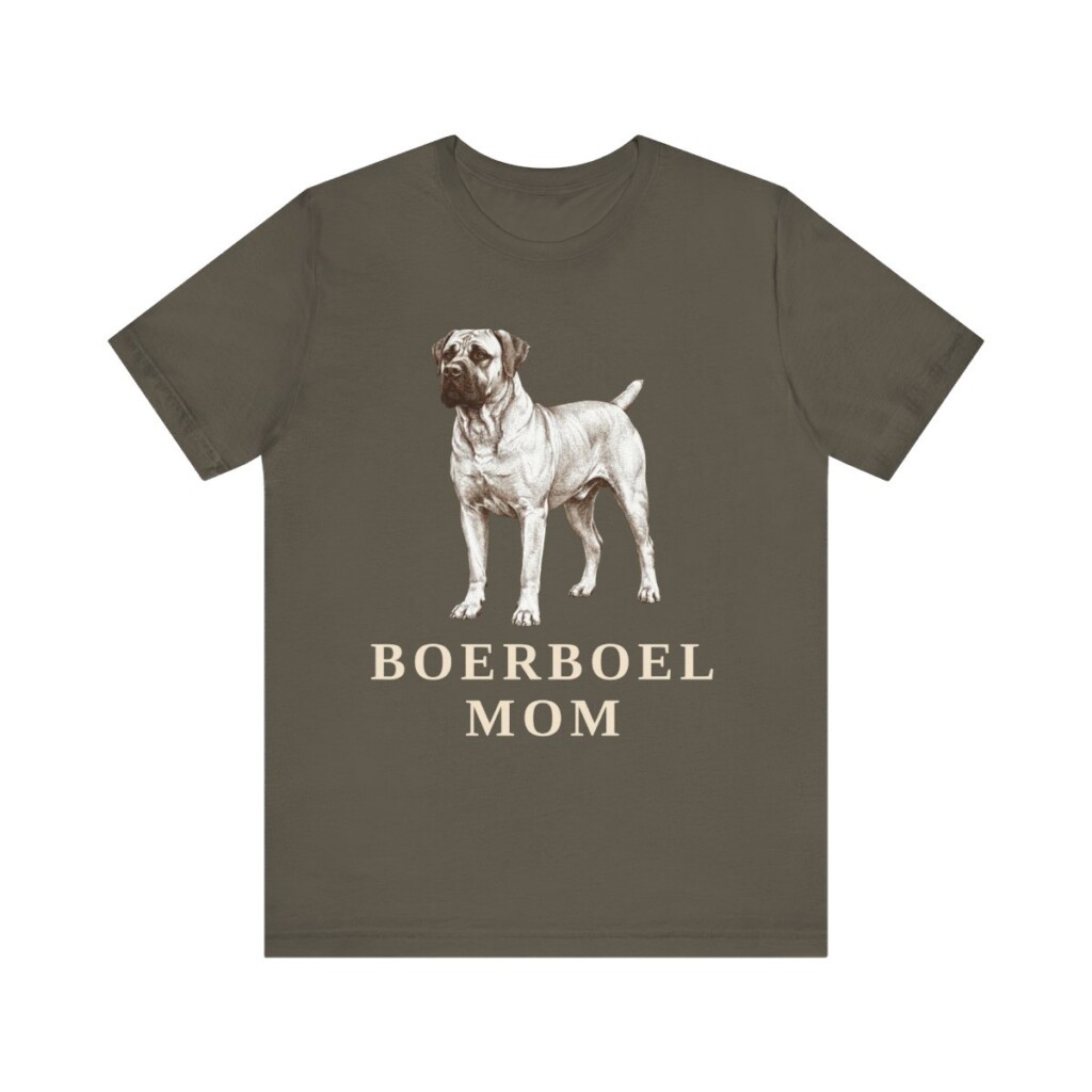 Boerboel Mom Shirt, Vintage Dog Sketch Tee, Dog Mom Gift