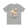 Bolognese Dad Shirt, Vintage Dog Sketch Tee, Dog Dad Gift